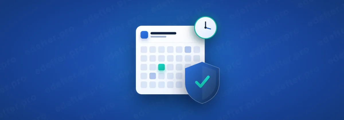 2026 e-Ledger submission and berat upload deadline calendar table: monthly and quarterly periods, with separate columns for income tax and corporate tax taxpayers