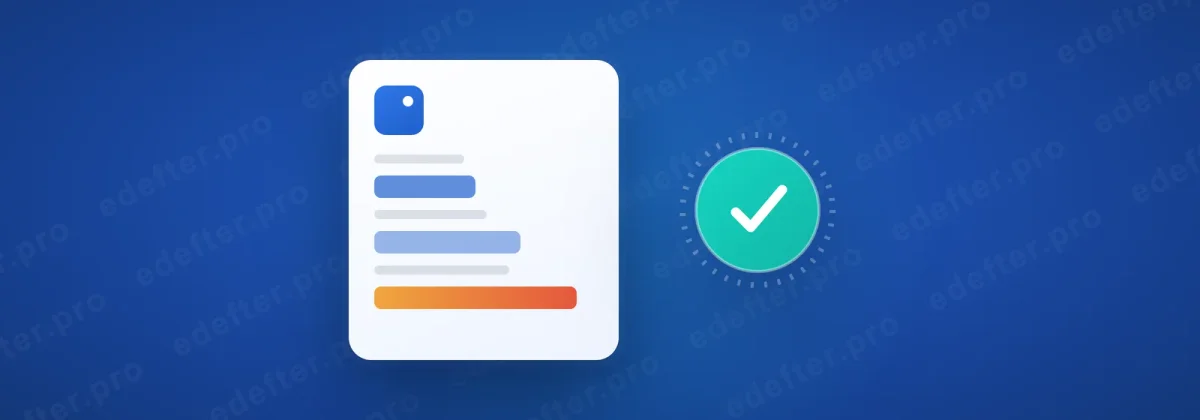 e-Defter ücreti 2026 görseli: yazılım paketi, mali mühür ve zaman maliyeti bileşenlerini ve şeffaf fiyatlandırmayı gösteren kapak